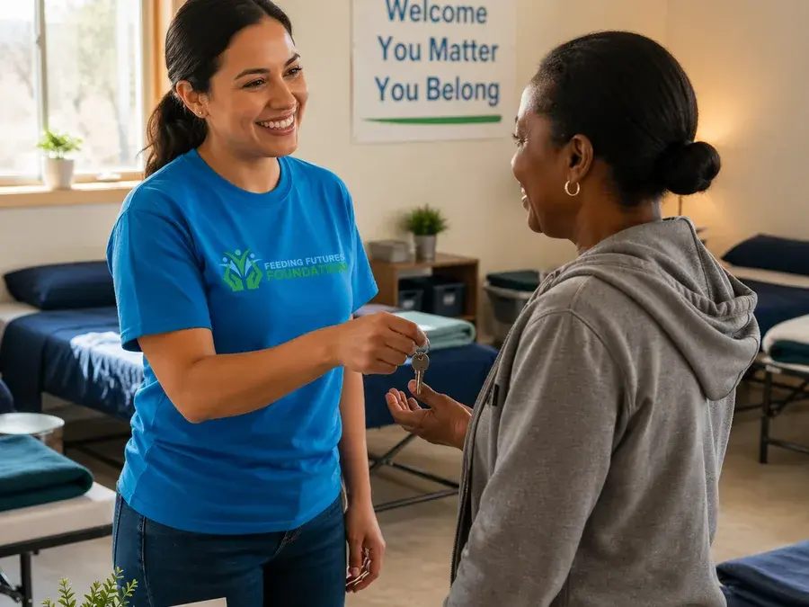 Safe temporary housing and support resources